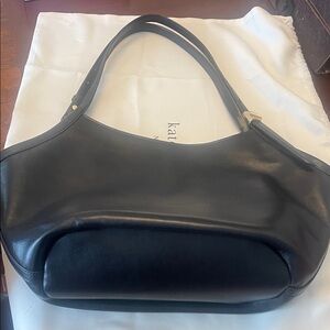 Kate Spade Elegant Black Leather Tote
